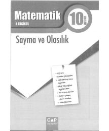 MATEMATİK 1. FASİKÜL SAYMA VE OLASILIK