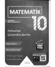 MATEMATİK POLİNOMLAR ÇARPANLARA AYIRMA ÖRNEK ÇÖZÜMLÜ