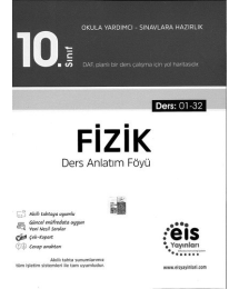 FİZİK DERS ANLATIM FÖYÜ