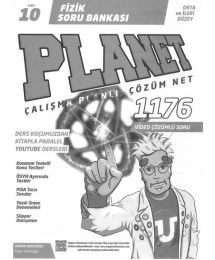 FİZİK SORU BANKASI PLANET ÇALIŞMA PLANLI ÇÖZÜM NET 1176 SORU
