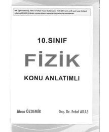 FİZİK KONU ANLATIMLI