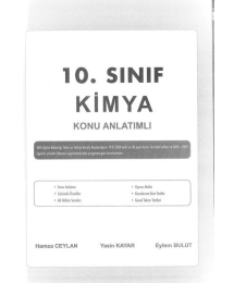 KİMYA KONU ANLATIMLI