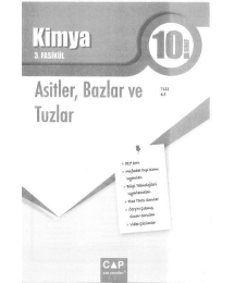 KİMYA 3. FASİKÜL ASİTLER BAZLAR VE TUZLAR