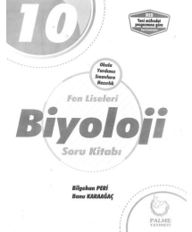 FEN LİSELERİ BİYOLOJİ SORU KİTABI