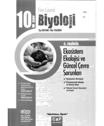 BİYOLOJİ 3. FASİKÜL EKOSİSTEM EKOLOJİSİ VE GÜNCEL ÇEVRE SORUNLARI