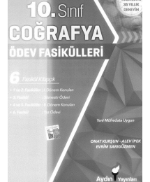 COĞRAFYA ÖDEV FASİKÜLLERİ 6 FASİKÜL KİTAPÇIK