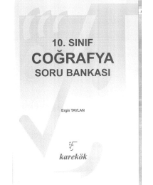 COĞRAFYA SORU BANKASI