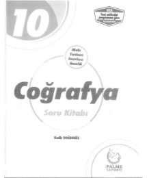 COĞRAFYA SORU KİTABI