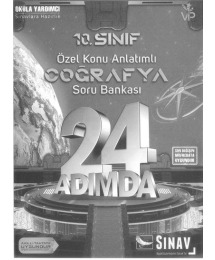 ÖZEL KONU ANLATIMLI COĞRAFYA SORU BANKASI 24 ADIMDA