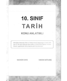 TARİH KONU ANLATIMLI