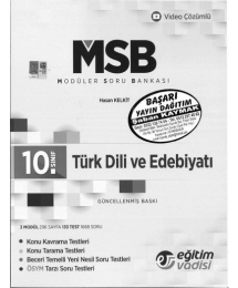 MODÜLER SORU BANKASI TÜRK DİLİ VE EDEBİYATI