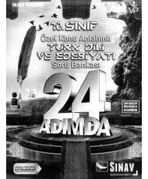 ÖZEL KONU ANLATIMLI TÜRK DİLİ VE EDEBİYATI SORU BANKASI 24 ADIMDA