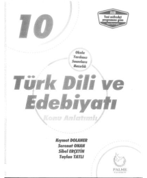 TÜRK DİLİ VE EDEBİYATI KONU ANLATIMLI