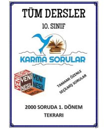 TÜM DERSLER 2000 SORUDA 1. DÖNEM TEKRARI