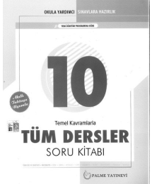 TÜM DERSLER SORU KİTABI TEMEL KAVRAMLARLA