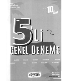 5'Lİ DENEME GENEL DENEME