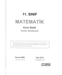 MATEMATİK KONU ÖZETLİ SORU BANKASI