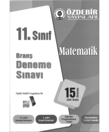 BRANŞ DENEME SINAVI MATEMATİK