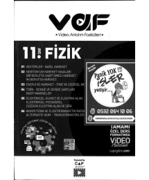 FİZİK TAMAMI ÖZEL DERS FORMATINDA VİDEO ANLATIMLI