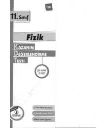FİZİK KAZANIM DEĞERLENDİRME TESTİ