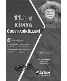 KİMYA ÖDEV FASİKÜLLERİ 6 FASİKÜL KİTAPÇIK