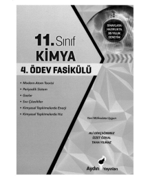 KİMYA 4. ÖDEV FASİKÜLÜ