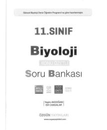 BİYOLOJİ KONU ÖZETLİ SORU BANKASI