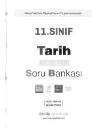 TARİH KONU ÖZETLİ SORU BANKASI