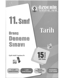 BRANŞ DENEME SINAVI TARİH 15 DENEME 300 SORU
