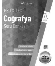 PRO & TEST COĞRAFYA SORU BANKASI