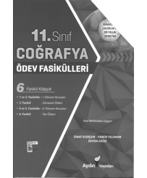 COĞRAFYA ÖDEV FASİKÜLLERİ 6 FASİKÜL KİTAPÇIK
