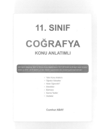 COĞRAFYA KONU ANLATIMLI