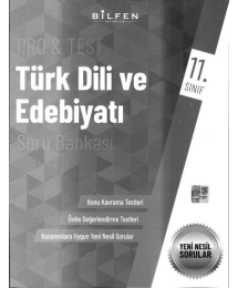 PRO & TEST TÜRK DİLİ VE EDEBİYATI SORU BANKASI