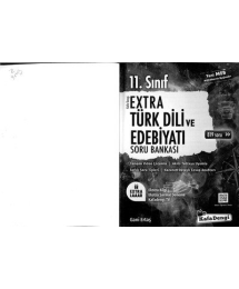 EXTRA TÜRK DİLİ VE EDEBİYATI SORU BANKASI
