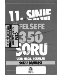 FELSEFE 350 SORU YENİ NESİL SORU BANKASI