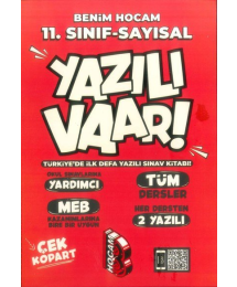 YAZILI VAAR! YAZILI SINAV KİTABI TÜM DERSLER