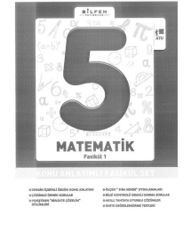 MATEMATİK FASİKÜL 1