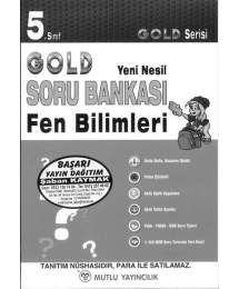 GOLD SORU BANKASI FEN BİLİMLERİ