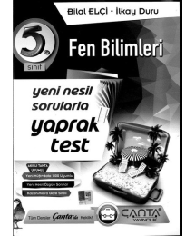FEN BİLİMLERİ TEST