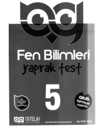 FEN BİLİMLERİ TEST