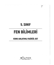 FEN BİLİMLERİ KONU ANLATIMLI FASİKÜL SET