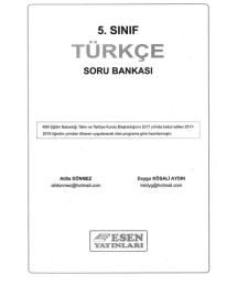 TÜRKÇE SORU BANKASI