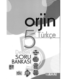 ORJİN TÜRKÇE SORU BANKASI