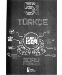 TÜRKÇE FARKLI İSEM SORU BANKASI