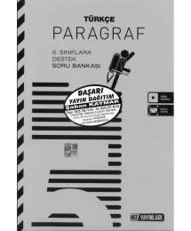 TÜRKÇE PARAGRAF SORU BANKASI