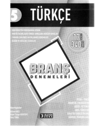 BRANŞ DENEMELERİ TÜRKÇE