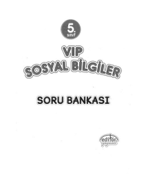 VIP SOSYAL BİLGİLER SORU BANKASI