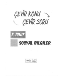 ÇEVİR KONU ÇEVİR SORU SOSYAL BİLGİLER