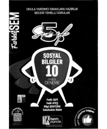 SOSYAL BİLGİLER 10 FASİKÜL DENEME