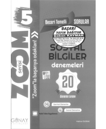 SOSYAL BİLGİLER DENEMELERİ 20 ADET